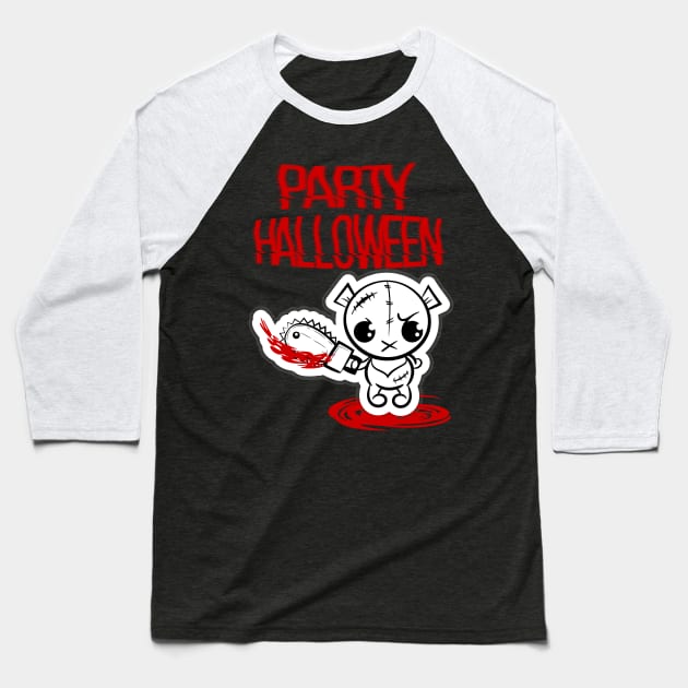 party halloween Baseball T-Shirt by Silemhaf